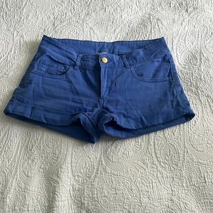 Girls blue shorts